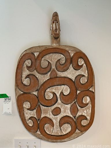 MaxSold Auction: This online auction features wood carvings, depression glass, art glass, antique Japanese china, art pottery, pew bench, tavern puzzles, Folk Art decor, clay figures, Brazilian china, signed Pueblo pottery, Redware, rattan furniture, yard tools, loom equipment, upright piano, spinning wheel, carved wood trunk, Japanese Lustreware, camel saddle, Peruvian Folk Art, novelty teapots, tribal instruments, and much, much, moreA!!