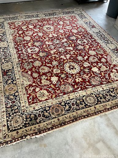 MaxSold Auction: This online auction features area rugs, Byers choice carolers items such as  Charles Dickins, Santa, nativity set, Criers of London, and Zaza original painting, Lennox birds collection, vintage books, pendant drum light and much more!