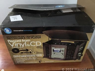 MaxSold Auction: This online auction features sports equipment, office supplies, telescopes, tea cart, vintage rush chairs, beer stein, hand tools, small kitchen appliances, pipes, area rugs, sewing machine, office supplies, NIB turntables, cedar chest, desk & chair, garden supplies, outdoor games, patio furniture, and much more.