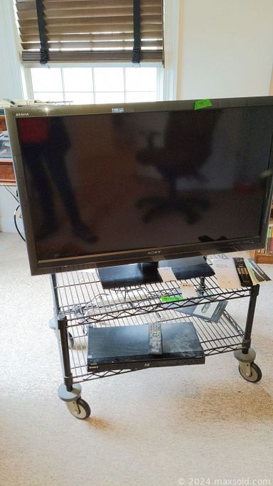 MaxSold Auction: This online auction features signed wall art, watches, 40” Sony TV, furniture such as marble pedestal table, dressers, antique chairs, and dining table, commercial metal shelving, books, power tools, yard tools, kitchenware and much more!