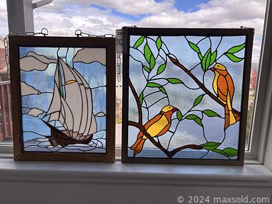 MaxSold Auction: This online auction features small kitchen appliances, stand mixer, teacup/saucer sets, art glass, sewing machines, costume jewelry, TV, craft supplies, vintage clarinet, office supplies, bicycle, yard tools, garden pots, area rugs, snowblower, bar chairs,  glass & metal coffee table, leather furniture, desk & chair, serger machine, sewing supplies, fabric, antique crocks, slag glass light, vinyl records, drafting table, antique buffet, coins, stained glass panels, patio furniture, and much more!!!