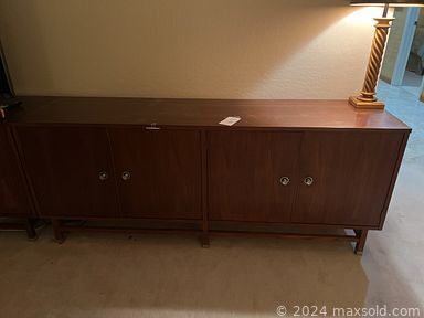 MaxSold Auction: This online auction includes furniture such as lounge chairs, bistro table, cabinets, MCM dining table, Drexel chair, Asian style cabinet, sideboard, display cabinets, dresser, filing cabinet, bedframe, Thomasville armoire and others, kitchenware, small kitchen appliances, silverplate, Mikasa and other china, crystalware, clothing, accessories, jewelry, baskets, lamps, vacuum, Hummel figures and other decor, wall art, vintage phone, linens, Castle accordion, Cardio glidewell, board games, garden supplies, cleaning tools, rugs and much more!