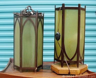 MaxSold Auction: This online auction features furniture such as nightstands, wicker tables, pressback chairs, vintage MCM sewing machine table and others, router table, vintage fireplace log holder, decor, car mats, organizing supplies, bear collectables, kitchenware, vintage projector, glassware, Lladro, sewing supplies, Royal Winton, jewelry and supplies, linens, vintage anniversary clock, oil lamp, Northern Electric telephone subset, rug, wall art, Persian style glassware and much more!