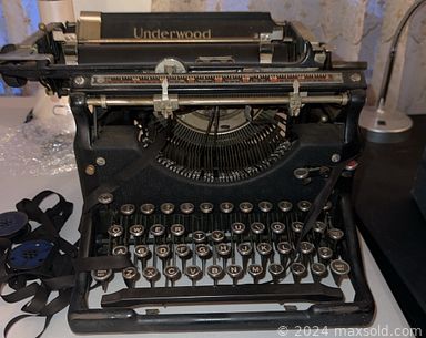 MaxSold Auction: This online auction features small kitchen appliances, antique spice tins, power & hand tools, cookie jar, thimbles, stone carvings, vintage bottles, office supplies. yard tools, home health aids, mini fridge, vintage kitchen tools, Avon bottles, fishing gear, scuba gear, vintage jewelry, portable AC unit, stained glass panel, decorative plates, vintage toys, teacup/saucer sets, pet products, vinyl records, vintage typewriter, and much, much, more!!!