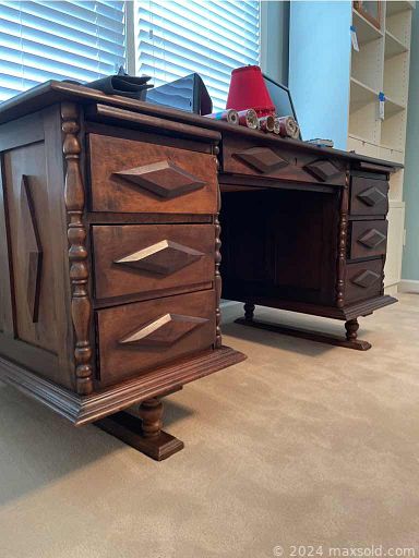 MaxSold Auction: This online auction includes furniture such as a buffet table, folding tables, end tables, shelving units, velvet chaise, wicker patio set, chairs, La-Z-Boy desk chair, bar stools and others, GE standing freezer, seasonal decor, Ducane grill, wine rack, accessories, wall art, sports equipment, bedding, Craftsman shop vac, decor, linens, small kitchen appliances, kitchenware, electronics, Steiner binoculars, faux tropical plant, floor lamp, sculpture stand, Noritake china and more!