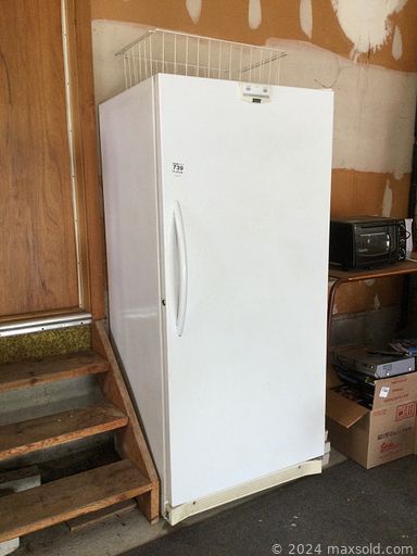 MaxSold Auction: This online auction includes furniture such as a metal shelf, deck chairs, trunks, kitchen cabinet, file cabinet, desk, Suncast bench, MCM dining chairs, buffet, vintage dresser and others, rugs, biscuit jars, plants, Corningware, kitchenware, small kitchen appliances, DVDs, cameras, Meccano and other board games, Kenmore upright freezer, power tools, automotive tools, hardware, seasonal decor, Sterling BBQ grill, wood stove, dolls, trucks and other toys, crafts, sewing machine and much more!