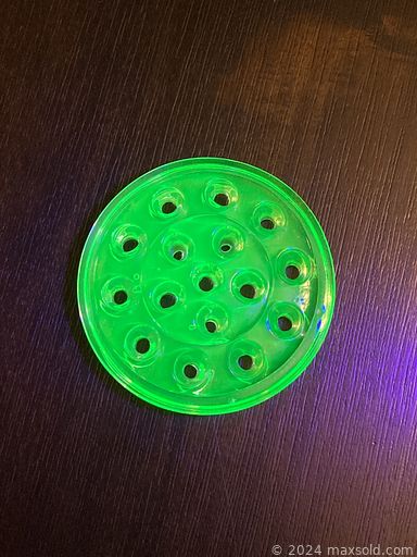 MaxSold Auction: This online auction features vintage puppet, sterling silver jewelry, vintage oil lamps, costume jewelry, uranium glass, silver coin, horse brass, art glass, watches, gold jewelry, antique insulators and much more!