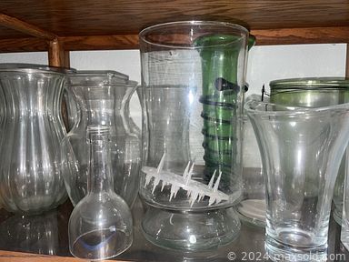 MaxSold Auction: This online auction features crystal ware, silverplate, Ty Beanie Babies, signed art, above ground pool, furniture such as leather couch, upholstered sofas, armchairs, dining table, and server, small kitchen appliances, lamps, children’s toys, garden fountain, glassware, Christmas decor, DVDs, CDs, records, shelving units, books and much more!