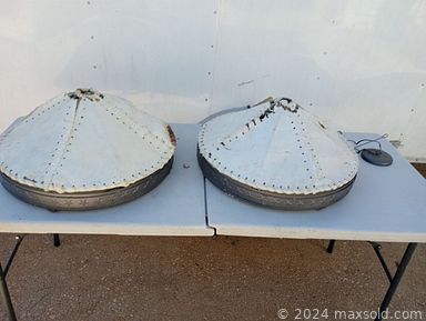 MaxSold Auction: This online auction features vintage MCM chairs, chopping block, shelving units, chandeliers, vintage Russ Berries figures, Raggedy Ann dolls, collectible dolls, toys, vintage watchmaker crystal parts, decorative pottery, vintage playbills, insulators, wall art, records, comic books, Topps baseball collector cards, NASCAR collector cards, folk art items, jewelry, Coca Cola collector trays, collectible coins and much more!