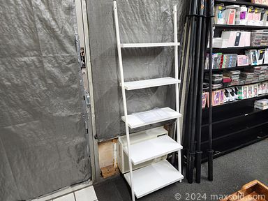 MaxSold Auction: This online auction includes new items such as wall mount shelf unit, Hampton Bay fan, cosmetics, swivel barstool, headphones and costume jewelry, collectibles such as trading cards, Lenox, Christmas decor, steins, and sports jerseys, cookware, DVDs, books, vintage toys, and much more!