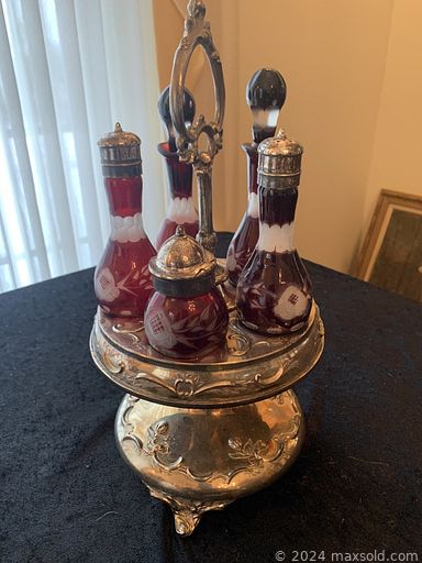 MaxSold Auction: This online auction features lamps, kitchen appliances, tables, vases, cutlery, mugs, bookcase, cabinet, wine stoppers, Victorian dresser, sewing machine, star trek encyclopedia, cordless vacuum, baking ware, cookware, Pyrex ware, pots and pans, corning ware,  dinner plates, cast iron items,  vintage pots pans, vintage buttons, sewing lot,  spirograph, cutlery, souvenir spoons, German steins, women figurines, Llardo figurines, nutcracker, copper chafing,  historical plates, collectors plates, games, kitchen utensils, electronics, camera,  leaf blower, hedge trimmers, indoor grill, brass knobs, tools, silver plate tea/coffee set, silver plate items,  antique Limoges china and much more.