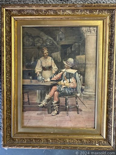 MaxSold Auction: This online auction includes art featuring paintings from Geoffrey Sykes, David Insley, Bobs Cogill Haworth, Kathleen McCabe block print, Jack Vettriano poster, Egyptian papyrus art and others, stone carvings, wooden brush pot, Persian rugs and much more!