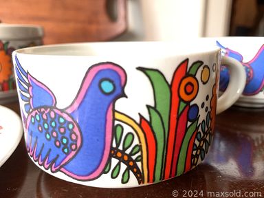 MaxSold Auction: This online auction features vintage books, antique etching, Radio Flyer tricycle, poker table, camping gear, teak furniture, antique secretary desk, studio pottery, teacup/saucer sets, draperies and much more!