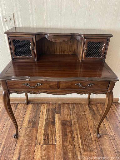 MaxSold Auction: This online auction features golf clubs, wood sculptures, vintage ruby etched crystal, vintage Swarovski figurines, power & hand tools, area rugs, sports equipment, refrigerators, collector plates, wall tapestry, sofa bed, rattan furniture, perfume bottles, costume jewelry, Frances Hook figurines, games, live plants, decanters, MC club chairs, outerwear, Star Wars collectibles, toys, small kitchen appliances, patio furniture, BBQ grill, garden art and much more!