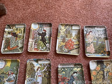 MaxSold Auction: This online auction features TV, antique school desk, bookshelves, camera, binoculars, games, small kitchen appliances, Nativity sets, milk glass lamps, tabletop books, gurgling pitcher, Trail of Painted Ponies, rooster collectibles, office supplies, craft supplies, and much, much, more!!