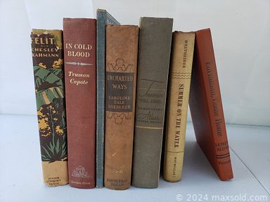 MaxSold Auction: This online auction features art prints, antique books, Sterling Corona typewriter, vintage cameras, vintage records, saw, hand tools, Duralex glassware, kitchenware, vintage baseball cards, toy trains, pewter and silverplate items, records, holiday decor, Midcentury metal ship displays, vintage oil cans, antique scrolling educational tool, Timothy Lundgren art folio, vintage Peter Max posters, porcelain decor, Oneida flatware, antique cabinet cards and much more!