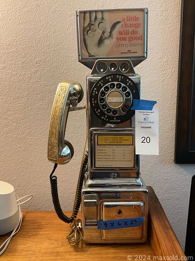 MaxSold Auction: This online auction features bar stools, sewing machines, desktop computer, vintage Vaseline class, vintage Seth Thomas mantle clocks, binoculars, cuckoo clock, vintage Fiesta Ware, RC airplanes, pet products, fitness gear, small kitchen appliances, mini fridge, video system & games, patio furniture, rolling tool box, power & hand tools, golf clubs, fishing gear, yard tools, fire pit, pressure washer, and much more!