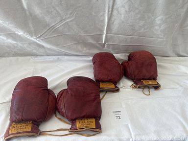 MaxSold Auction: This online auction includes vintage boxing gloves, concert tickets, basketball passes and other ephemera, sculpture, GI Joe items, car models, pipes, hats, jewelry and more!