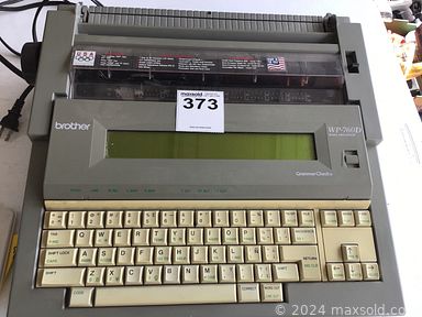 MaxSold Auction: This online auction features glassware, teacups, Lladro figurines, porcelain figurine, coffee mugs, marble chess board, vases, corning ware, kitchen appliances, bar accessories, ottoman, Broyhill cabinet, office supplies, vintage brother word processor, hardware items, hand and power tools, sewing machine, painters equipment, extension cords, garage chemicals, work table, patio, dining table & chairs, wood cabinet, flatware, CDs, napkin rings bedding, camera and much more.