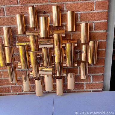 MaxSold Auction: This online auction features cedar chest, metal sculptures, vintage plaster art sculpture, art glass, vintage camera accessories, stone African eggs, vintage inkwells, vintage NIP baby toys, vintage party supplies, crystal decanter, Royal Doulton figurine, vintage wall pockets, vintage horse brass, Bunnykins, and more!