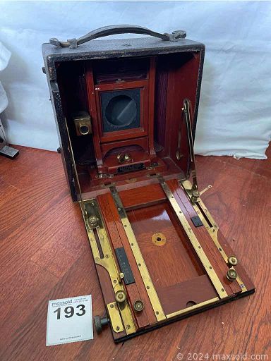 MaxSold Auction: This online auction features dresser, cabinet, pocket watch, costume jewelry, crystal glassware, Royal Albert china, Canon cameras, vintage sewing machine, accordion & ukulele, tools and much more!