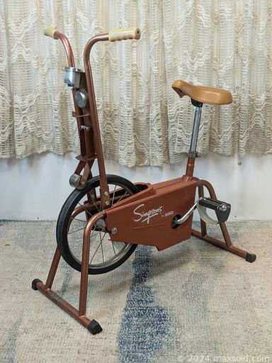 MaxSold Auction: This online auction features vintage exercise equipment, MCM-Style armchair, vintage furniture, vanity mirrors, children’s books, throw rugs, snow pants, men’s & women’s clothing, sports trading cards, video games, graphic novels, comics, decanter, beer taps, vintage clocks, stamps, art supplies, sake bottles, sewing machine, power & hand tools, and much, much, more!!!