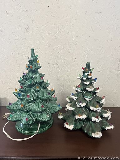 MaxSold Auction: This online auction includes furniture such as MCM teak display media unit, midcentury lamp, walnut dining table, midcentury walnut credenza, dining room chairs, teak nesting tables, bookcase and others, vintage salt and pepper shakers, Termocrisa milk glass mugs, ice cream lithographs, seasonal decor, Blendo cocktail pitcher, vintage mirror tiles, Melmac dishware, glassware, planters, baskets, vases, Syroco mirror, brassware, vintage rotary phones, Valencia glasses, Crown canning jars, Anchor Hocking, Fire King and other mugs, Campbell soup dolls, space age eyeball lamp, teak spice rack, vintage globe lights and much more!