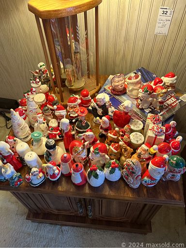 MaxSold Auction: This online auction features Disney collector glasses, vintage toys, Orioles memorabilia, vintage salt & pepper shakers, Avon perfume bottles & aftershave, vintage dolls, cuckoo clocks, glass figurines, Goebel figures, vinyl records, jewelry cabinet, small kitchen appliances, Avon 1876 red glassware, hand tools, Cabbage Patch dolls, sewing machine, steins, Coca Cola collectibles, steins, MCM furniture, craft supplies, Christmas nutcrackers, lawnmowers, vintage bottles and much more!