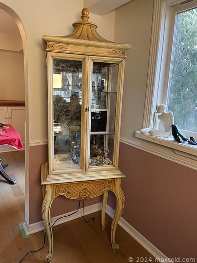 MaxSold Auction: This online auction features furniture such as a mahogany dining table, pine table, bench, pine wardrobe, coffee table, vintage sofa, vintage china cabinet, vintage curio cabinet, rattan couch, secretary’s desk and others, vintage Willis & Co. piano, napkin rings, Bowring pasta bowls, silverplate, vintage teacups, lighting fixtures, Thomson pottery, Clewell Cantono cups, Mexican pottery, decor, clothing, wall art, frog collection, brassware, wood and leg spindles, tools, French door, skates, Char-Broil grill and much more!