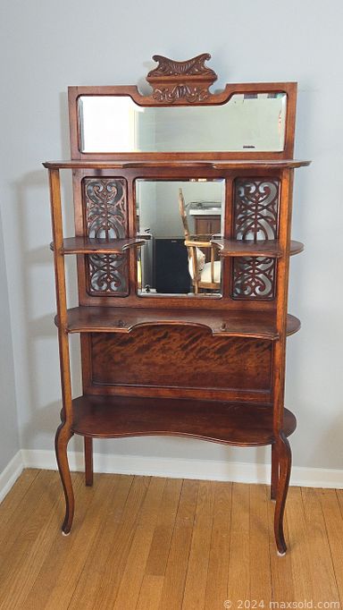 MaxSold Auction: This online auction includes furniture such as an MCM sofa, antique rocking chair, shelving units, washstand, oak dresser, desk, vintage buffet, Gibbard hutch, MCM storage cabinet, swivel chair, Gibbard dresser and others, toys, vintage hay sickle, vinyl records, wall art, vases, comic books, linens, lamps, figurines, china, carvings, pottery, silverplate, electronics, books, seasonal decor and much more!