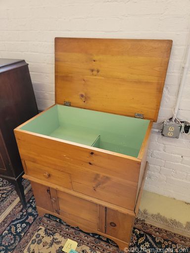 MaxSold Auction: This online auction features vintage dolls, antique irons, vintage lunch boxes, art glass, Hummel annual plates, vintage dry sink, dollhouse furnishings, Blue Willow dinnerware, pocket watches, depression glass, perfume bottles, lighthouses, art pottery, antique books, collector plates and much more!