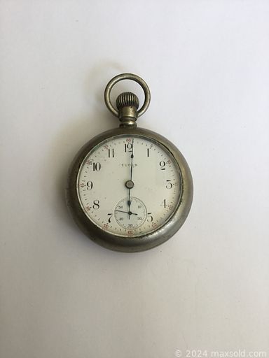 MaxSold Auction: This online auction features vintage Elgin pocket watch, antique and modern sterling silver jewelry, antique lockets, 10k gold rings, carved jade pendants, vintage brooches and much more!