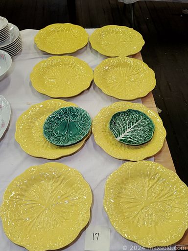 MaxSold Auction: This online auction features carnival glass, vintage Japanese lusterware, stained glass windowpane, vintage cabbage ware, depression glass,  vintage jadeite, vintage transferware, Hull pottery, milk glass, collector plates, art glass, teacup/saucer sets, perfume bottles, glass insulators, and much more!!