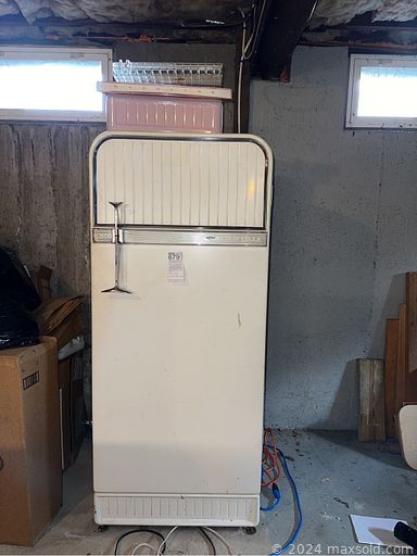 MaxSold Auction: This online auction features patio furniture, live plants, dining table & chairs, garden tools, mulching mower, TV, binocular, ladders, office supplies, sewing supplies, fitness gear, power & hand tools, vintage refrigerator, painting supplies, and much more!!