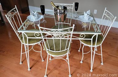 MaxSold Auction: This online auction features Slag Glass Light Fixture, Pet Products, Decorative Wall Mirrors, Vintage Limoges, Milk Glass, Salt & Pepper Shakers, Vintage Porcelain Figurines, Noritake Progression China, Art Glass, Barware, Vintage Neckties & Bow Ties, Vintage Cufflinks, Vintage Costume Jewelry, Teacup/Saucer Sets and much more!