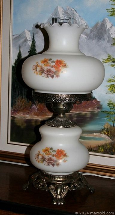 MaxSold Auction: This online auction features decorative plates, cameras, vintage hurricane lamp, vintage lockets, coins, banknotes, novelty teapots, area rug, James Bessey watercolors, Harley Davidson apparel, sterling jewelry, oil lamps, watches, guitar, violin, vintage brooches, pocket watches and much more!