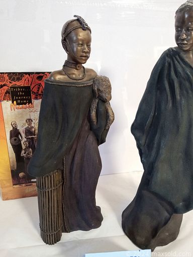 MaxSold Auction: This online auction features Antique & Vintage Collectibles Costume Jewelry, Jewelry making Beads Lots, EPLA Porcelain Trinket, Cribbage board, New Leather Handbags, Sander, Router TOOLS, Vintage Christmas ornaments, Valentine\'s Day Cards, Maasai Sculptures, Africa NDEBELE Doll, Blendo tumbler glasses, NIB Porcelain DOLLS, Pewter S&P shakers, Toro snow power shovel and much more!