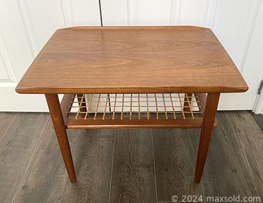 MaxSold Auction: This online auction features MCM teak furniture, vintage Pyrex, Fat Lava vase & planters, teacup/saucer sets, carnival glass, John Lim lithograph, Tiffany-style glass light shade, art glass, Vintage Rodo purse, vintage German beer steins, vintage brass incense burner, salt & pepper shakers, decanter set, cloisonné Baoding balls, vintage books, board games, costume jewelry, DVDs, SWAK Pottery, Legos, silk ties, vinyl records, vintage Hoselton sculpture and much more!