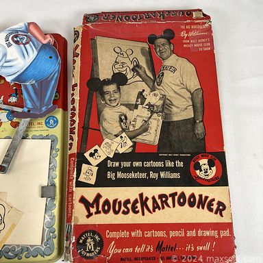 MaxSold Auction: This online auction features coffee mugs, beanie babies,  plush toys,  action figures, Star Wars figures, Clix game figures, toy weapons, vintage toy, vintage Barbie dolls, Pez dispensers, star wars collection, signed baseball, vintage game, building set, Disney toys, glassware, classic Barbie heirloom ornaments set, golf balls, Blue Jays collection, vintage renaissance chessmen and much much more.