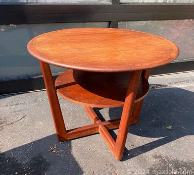 MaxSold Auction: This online auction features furniture such as a vintage MCM table, Kroehler sofa, vintage marble top table, chair frame, teak chair, dining chair and more, pots, antique lead glass window, vintage games, vintage Beswick, decor, books, vintage bedding, antique irons, vintage rug, curtain panels and much more!