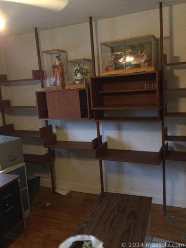 MaxSold Auction: This online auction features furniture such as an MCM shelving unit, patio chairs, vintage desk, vintage chairs and others, vintage exercise bike, trunk, rugs, Japanese dioramas, crates, Whirlpoop refrigerator, AC unit, TV, Dyson, servingware, vintage Japanese tea sets, bakeware, books, vintage magazines and much more!