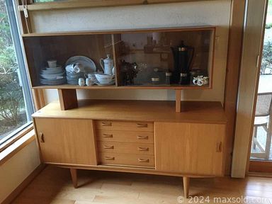 MaxSold Auction: This online auction features fine bone china, silver plate, crystal ware, furniture such as vintage wall unit, coffee tables, mid century sideboard, side chair, and roll top desk, glassware, home decor, lamps, dishware, books, power tools, costume jewelry, framed wall art and more!