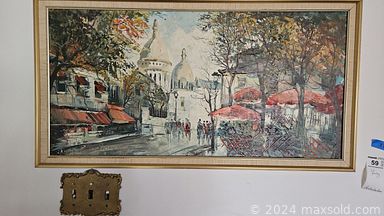 MaxSold Auction: This online auction includes collectibles such as Lenox, Mikasa, Gucci shoes, furniture such as lighted curio cabinet, vintage bar cart, French Provincial style dining table and chairs, server buffet, dressers and arm chairs, kitchenware, glassware, Pyrex, small kitchen appliances, lamps, wall art, and much more!