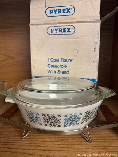 MaxSold Auction: This online auction features bistro set, fabric, telescopes, South Africa straw hats, antique dresser, portable AC units, fans, small kitchen appliances, vintage Pyrex, vintage ashtrays, wood masks, wood carvings, TV, hide drums, vintage perfume bottles, teacup/saucer sets, vintage loveseat, printer, bike, comics, yard tools, refrigerator/freezer, and much, much, more!!!