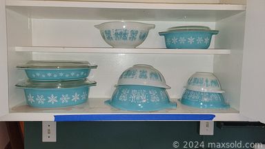 MaxSold Auction: This online auction features sterling silver, fine china, 14k jewelry, US military ephemera, original artwork, furniture such as Rockport dining table, side tables, dining chairs, lighted cabinets, chests of drawers and swivel chairs, small kitchen appliances, office supplies, DVDs, CDs, entertainment ephemera and much more!