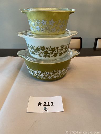 MaxSold Auction: This online auction features patio furniture, corner cabinet, barstools, chest freezer, corner desk, wine rack, vintage Pyrex, small kitchen appliances, live plants, barware, vinyl records, outerwear, chiminea, yard tools, winemaking supplies, power & hand tools, auto care products, garden art, fishing gear, and much, much, more!!!