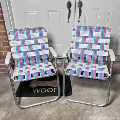 MaxSold Auction: This online auction includes a Kenmore serger, vintage crate, vintage Halloween decor, Christmas inflatables, lawn chairs, vintage MCM shelf, small kitchen appliances, hats and other accessories, lamps, vintage Risque plaster astrological sign, Mallo-Ware, vintage roller skates, glassware, photo frames, vintage ephemera, vintage soda bottles, magazines, Inuit design watches, craft kits and much more!