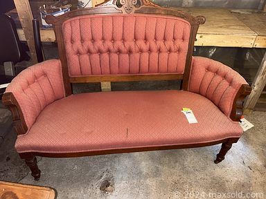 MaxSold Auction: This online auction features patio furniture, antique yarn winder, vintage secretary desk, yard tools, saddles & tack, ladders, vintage rocking horse, vintage toys, air compressor, generator, Gravely equipment, gold, silver & costume jewelry, skis, outerwear, area rugs, canopy poster bed, pet products, stereo components, hurricane lamps, vinyl records, art pottery, office supplies, Toby mugs, power & hand tools, vintage Pachinko game, stoneware pottery, cameras, antique books, winter tires, and much more!