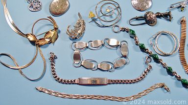 MaxSold Auction: This Charity/Fundraising Online Auction features Northern art sculptures, art glass, sterling & glass vanity items, vintage pudding moulds, railway lanterns, oil lamps, cranberry glass, collector plates, charm bracelet links, vintage jewellery, Bunnykins, antique irons, boudoir lamps, Fiestaware, sewing machine, TV, vintage chandelier, art pottery, vintage decanters, and much, much, more!!!