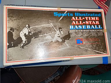 MaxSold Auction: This online auction features tile top patio table, MCM chairs, office supplies, wood desks, cedar chest, vinyl records, art pottery, Cloisonne-style eggs, Barbara Lavallee artwork, teacup/saucer sets, area rug, small kitchen appliances, power & hand tools, sports equipment, whicker doll furniture, yarn, fabric, audio components, games, children’s books, Nok hockey, stamps, costume jewelry, vintage Sports Illustrated games, and much more!